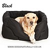 Black Rectangular Waterproof Dog Bed Dog